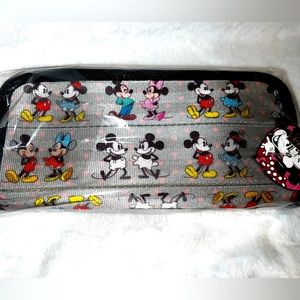 Harvey’s Seatbelt Handbags Disney Mickey & Minnie Mouse Clutch Wallet NIP